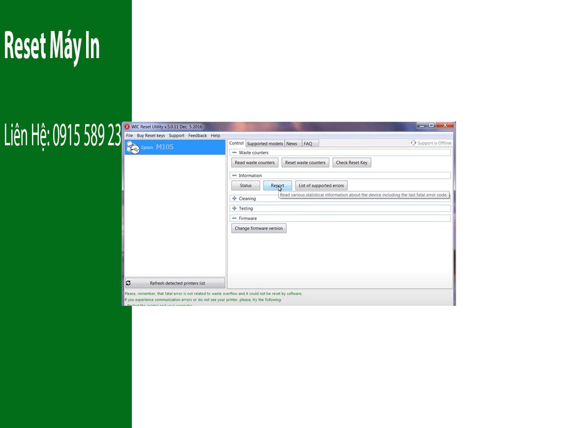 Key Firmware May In Epson M105 Step 11